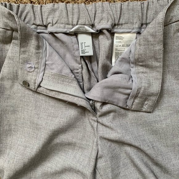 H&M grey dress crop trousers - Picture 5 of 6
